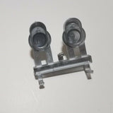 GE Front Load Dryer plus Minus Button  Silver Metallic
