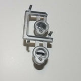 GE Front Load Dryer Lock Button Silver