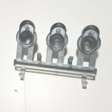 GE Front Load Dryer Bar Graph Button Silver Metallic