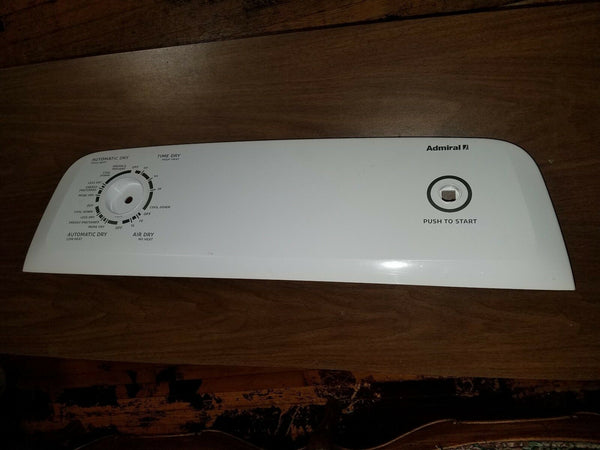 Admiral Dryer Control Panel Used