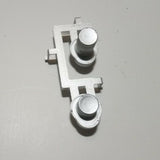 GE Front Load Dryer Bar Graph Button Silver Metallic